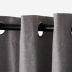 Sinclair 100% Block Out Eyelet Double Woven Curtain