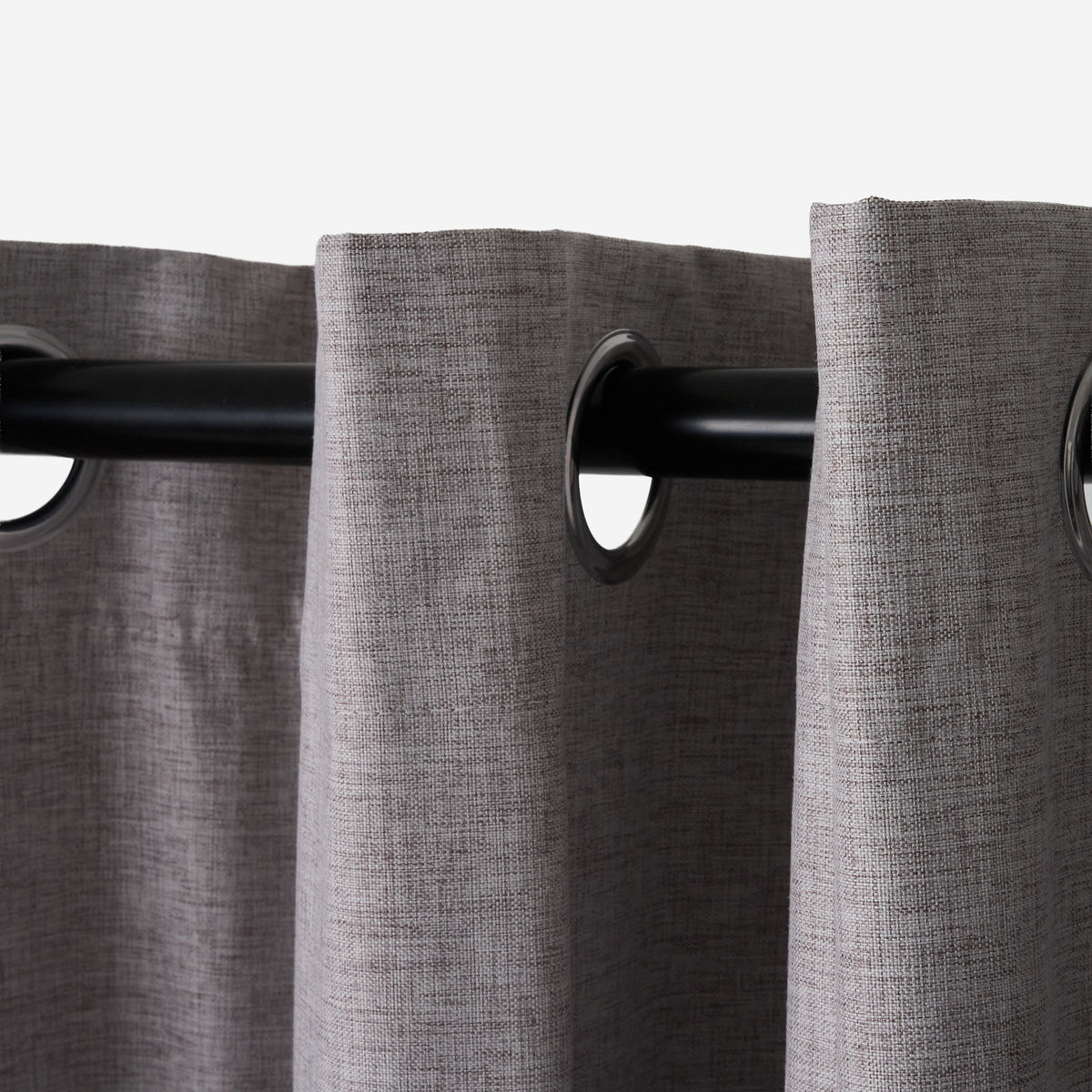 Sinclair 100% Block Out Eyelet Double Woven Curtain