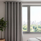 Sinclair 100% Block Out Eyelet Double Woven Curtain