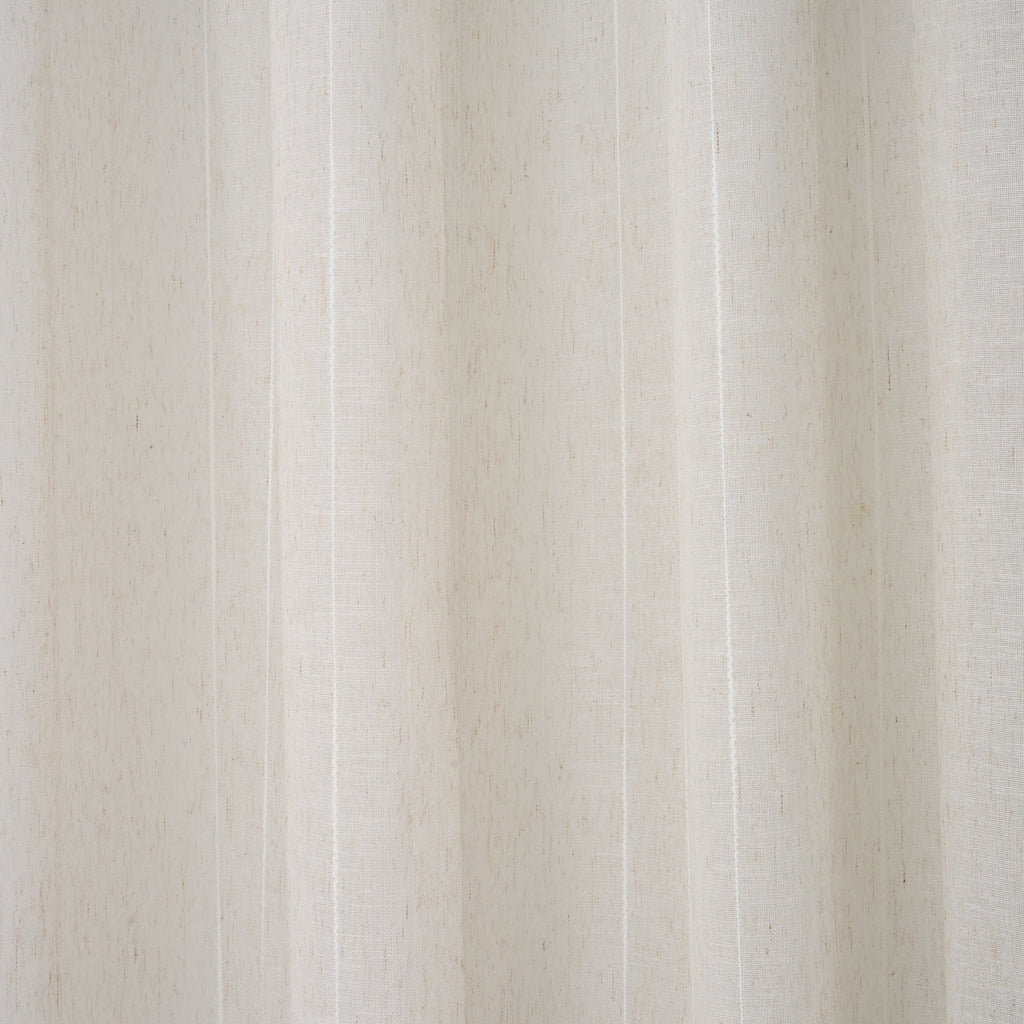Skye Textured Weave Sheer Eyelet Curtain