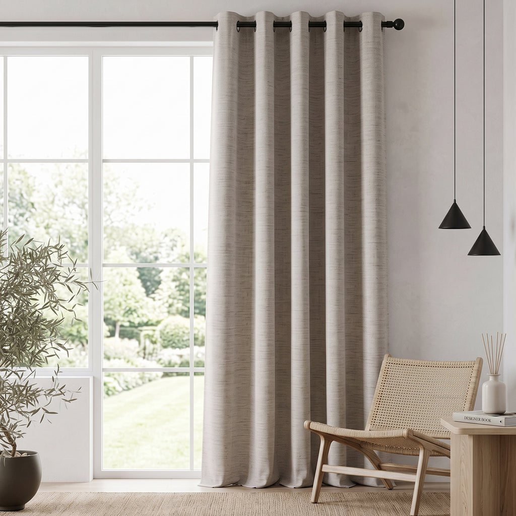 Sutton 100% Block Out Eyelet Curtain