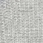 Close-up of the textured woven fabric weave on the Dakota block out curtain in pearl grey