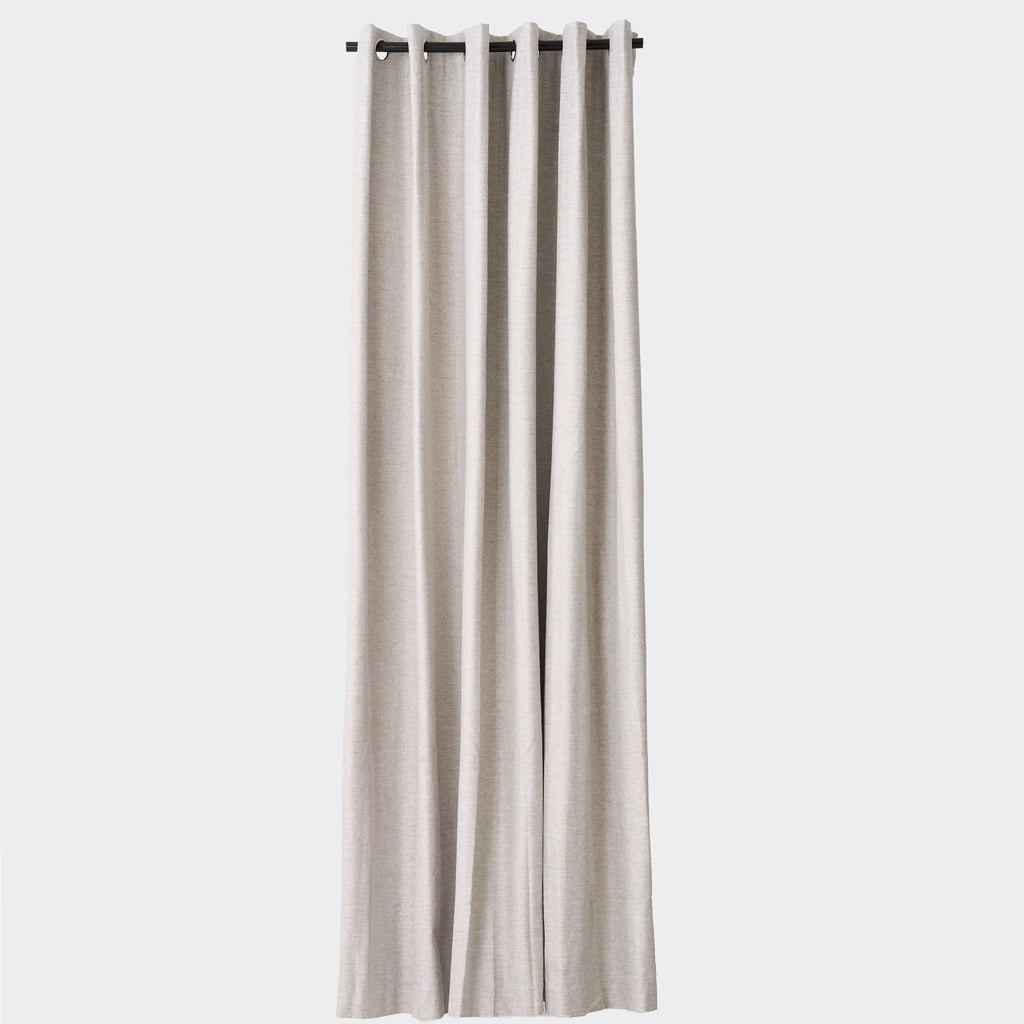 Sinclair 100% Block Out Eyelet Double Woven Curtain