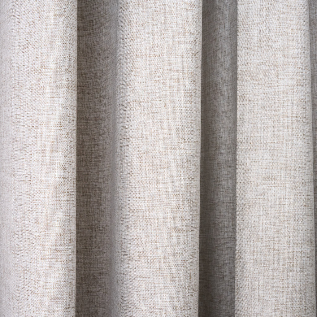 Sinclair 100% Block Out Eyelet Double Woven Curtain