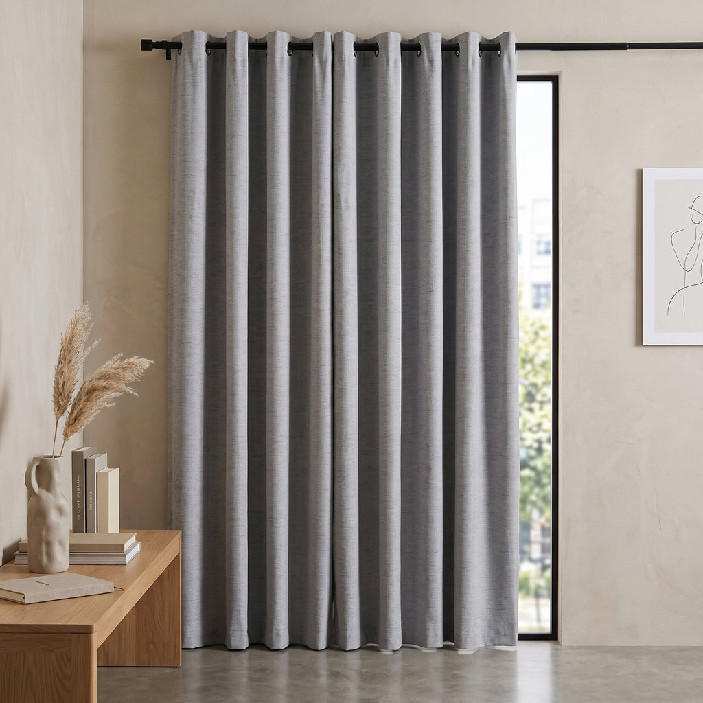 Sutton 100% Block Out Eyelet Curtain