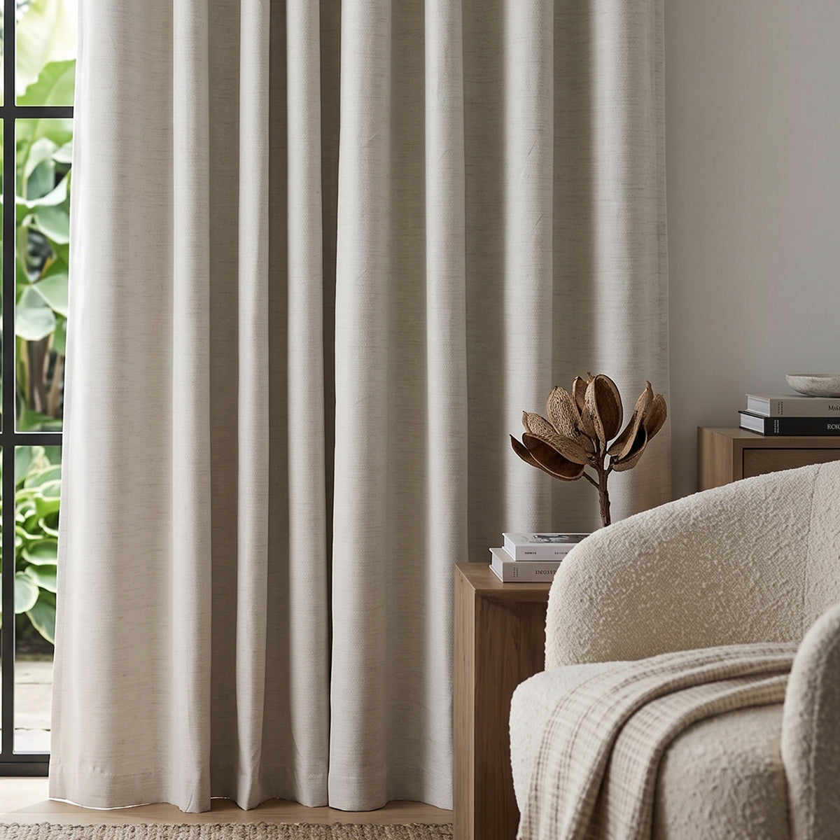 Sutton 100% Block Out Eyelet Curtain