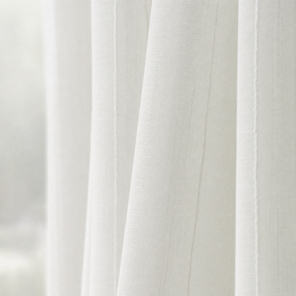 Skye Textured Weave Sheer Eyelet Curtain