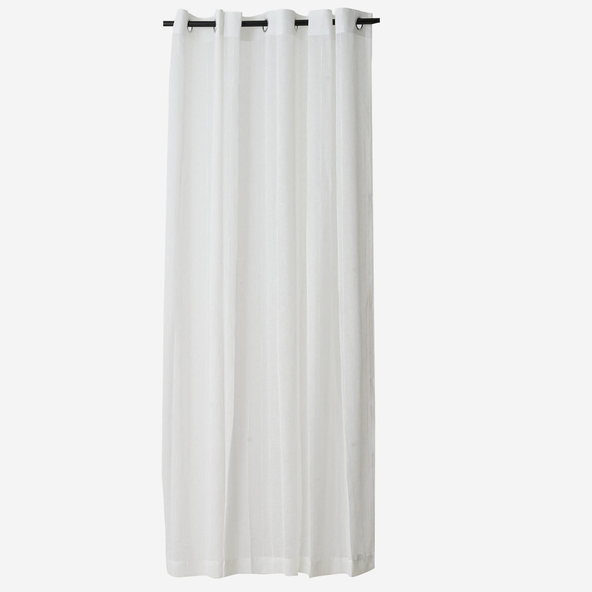 Skye Textured Weave Sheer Eyelet Curtain