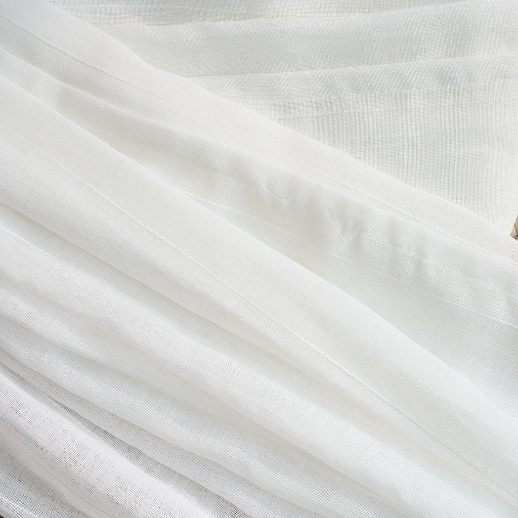 Skye Textured Weave Sheer Eyelet Curtain