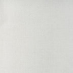 Extreme close-up of the woven fabric weave on the Sinclair block out curtain in white