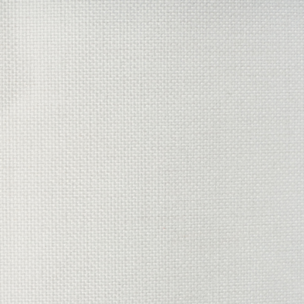 Extreme close-up of the woven fabric weave on the Sinclair block out curtain in white